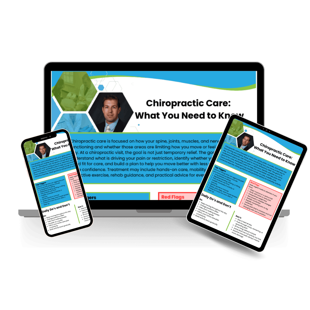 pdf download for chiropractic care